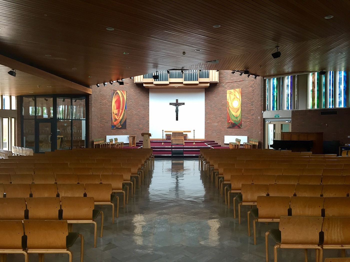 St Mary's chapel on campus